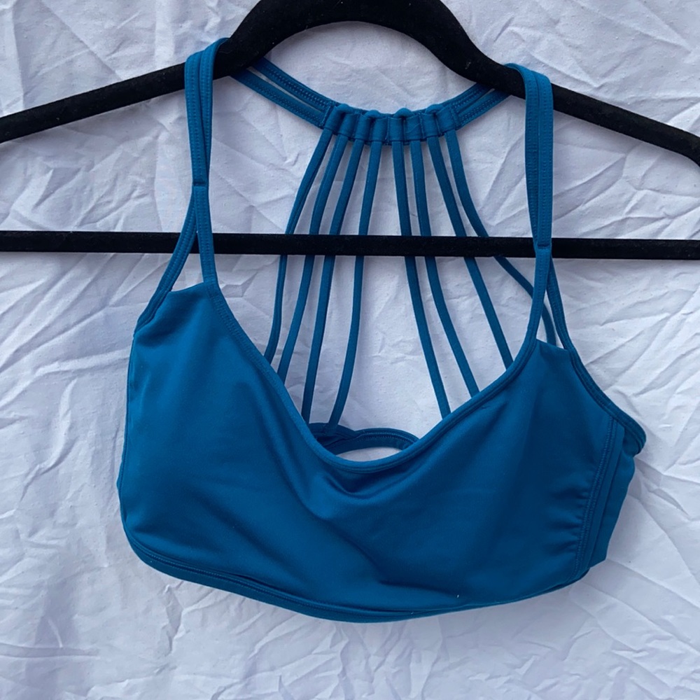 Blue Lululemon Sports Bra